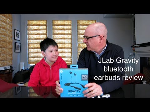 JLab Gravity bluetooth adapter with earbuds review/unboxing