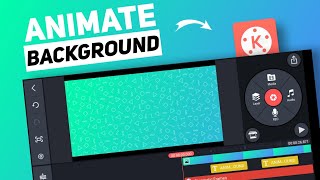 Animate background | how to animate background in kinemaster | background  animate loop video