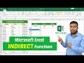 MS Excel - INDIRECT Function | INDIRECT Function in Microsoft Excel