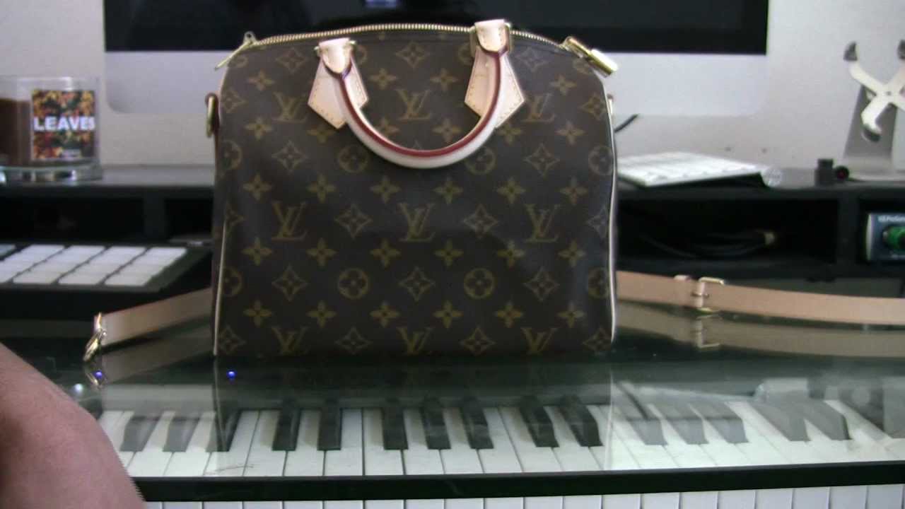 Louis Vuitton Speedy B 25 Reveal & Review - YouTube