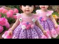 Beautiful Crochet Dress Designs For Baby Girl