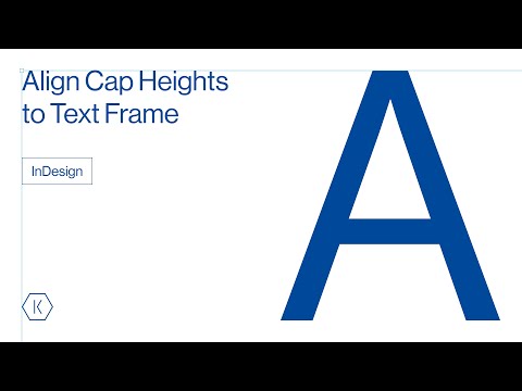 วีดีโอ: ฉันจะทำให้ข้อความสูงขึ้นใน InDesign ได้อย่างไร