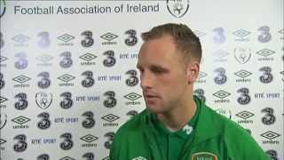 Republic of Ireland v USA - Post Match Interview - David Meyler (18/11/14)
