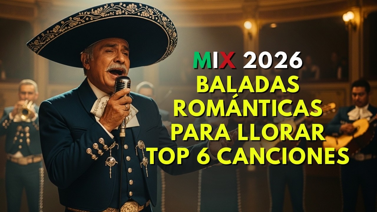 Mix Baladas Románticas para llorar 2026 ♫ Rancheras Mexicanas ♫ Mexican Music