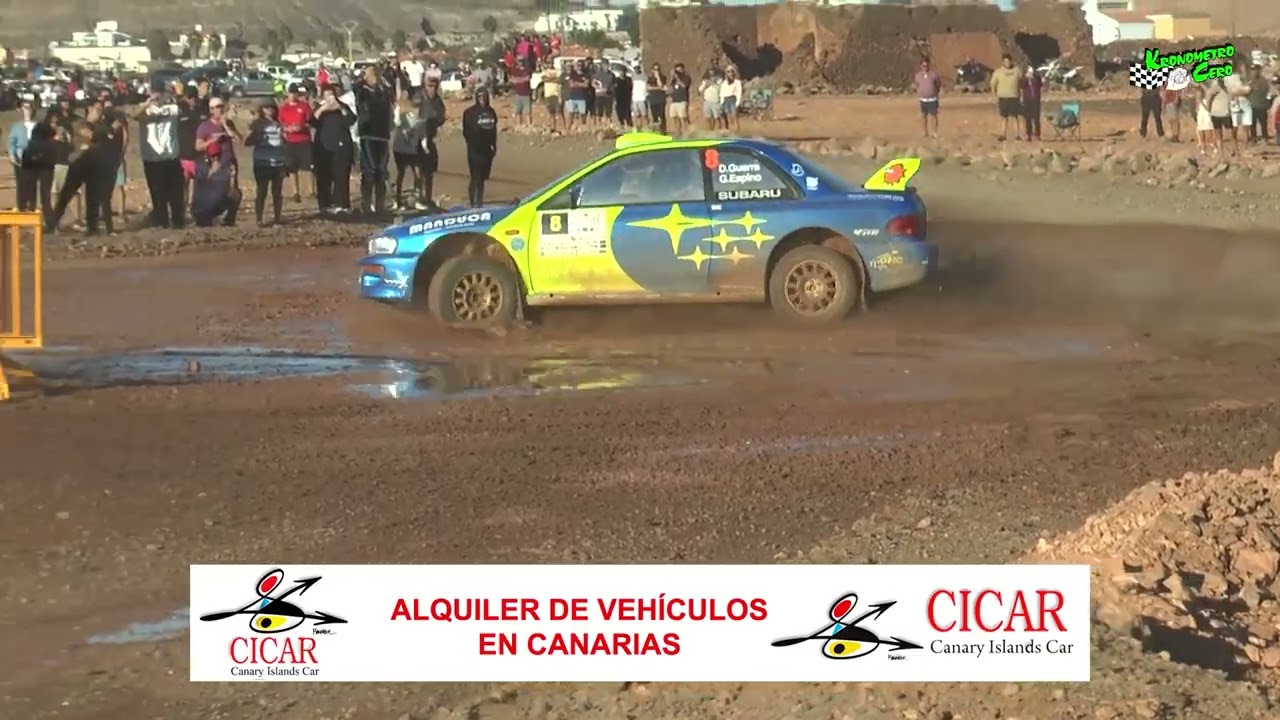 RALLY DE TIERRA LA OLIVA FUERTEVENTURA 2025 KRONOMETRO CERO