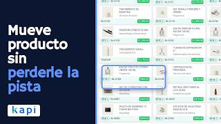 Mover producto entre sucursales sin perderle la pista