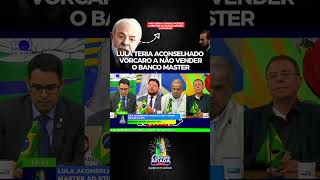 🚨 Lula pediu para Daniel Vorcaro SEGURAR o Banco Master? Bastidor gera tensão em Brasília