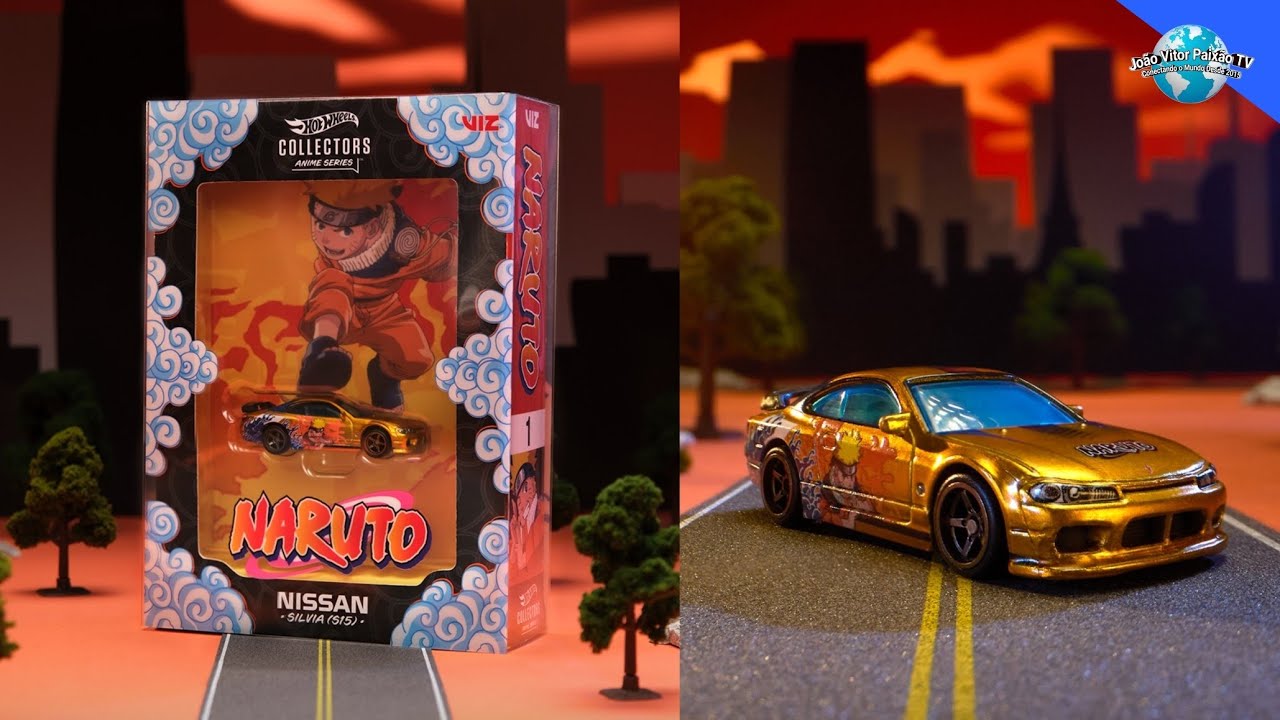 Hot Wheels Collectors Anime - Nissan Silvia (S15) Do Naruto - YouTube
