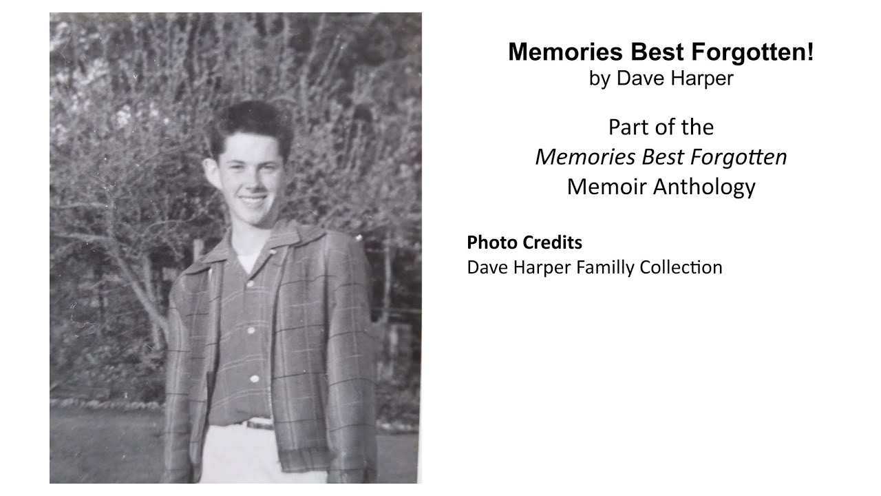 Memories Best Forgotten by Dave Harper
