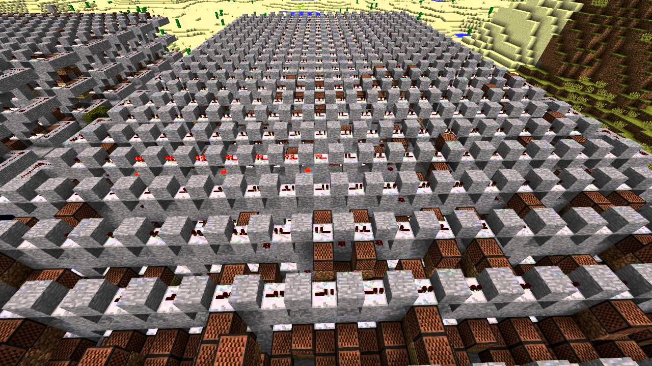 Minecraft Note Blocks - Counting stars - YouTube