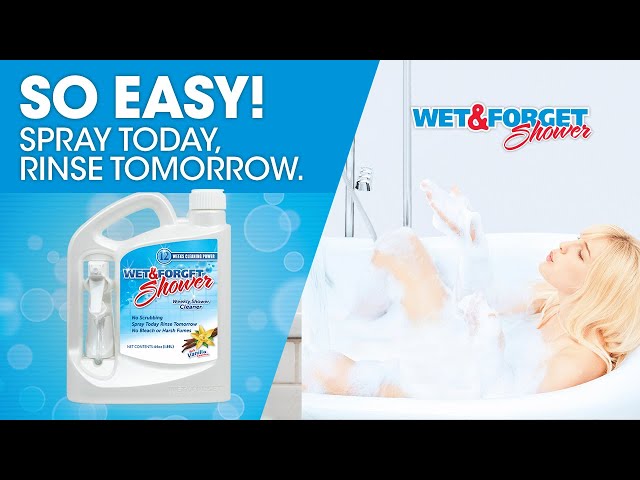 Eric's Shower Has Never Been Cleaner with Wet & Forget - Wet & Forget Blog