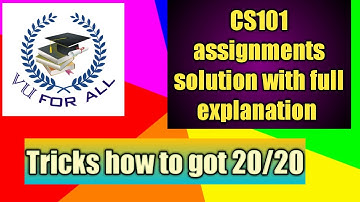 Cs101 assignments #1solution