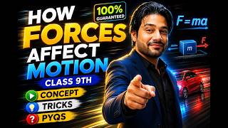 How Forces Affect Motion? 🚀 | Class 9 Science Exam mein yahi Ayega |By Deepak Sir | 100/100 Marks🔥
