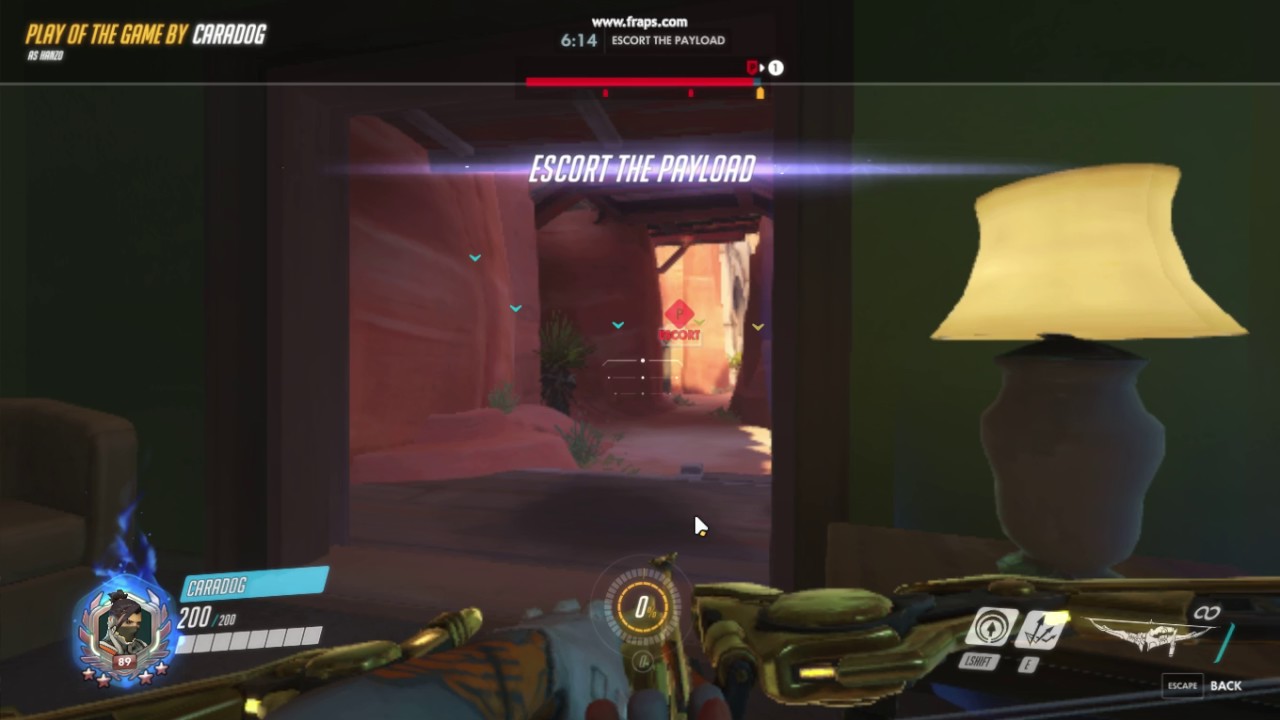 Hanzo ult from spawn