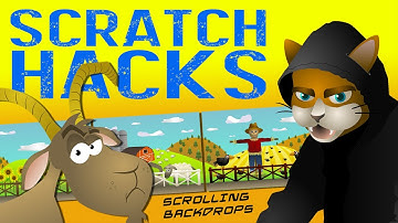 How to make scrolling backgrounds in Scratch