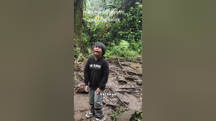 INI JADINYA JIKA ANAK INDIGO DIBAWA KE GUNUNG SALAK #viral #shorts  #gunung #pendaki #shortvideo
