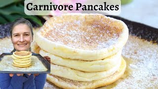 Carnivore Pancakes  zero carb | high protein | dairy free