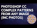 Photoshop CC - Make Patterns from any image inside Photoshop - Create &amp; Save Swatches