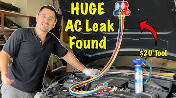 Finding AC Leaks in Empty System – No Freon, No Problem