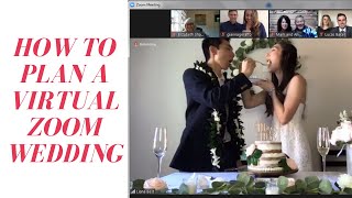 How to Plan a Virtual Zoom Wedding 2020