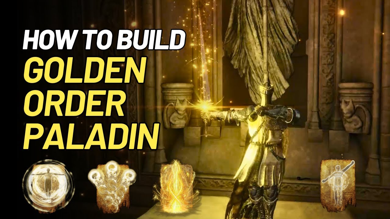 Elden Ring PvP Invasions - Golden Order Paladin Build (Patch 1.10)