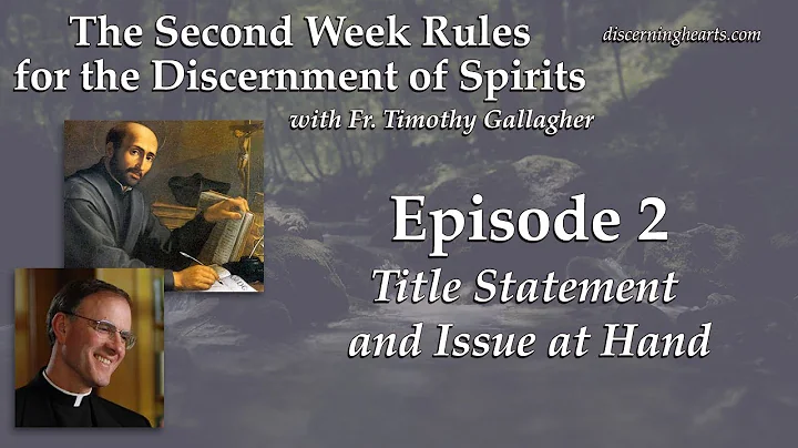 Ep. 2 - The Issue  The Second Week Rules for the D...