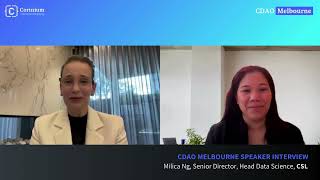How is CSL Using Data and AI to Innovate and Improve Outcomes? Interview with Milica Ng, CSL.