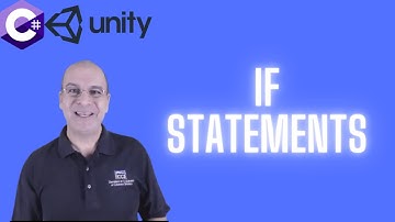 29-If Statements | C# Programming for Unity  | C# Tutorials For Beginners
