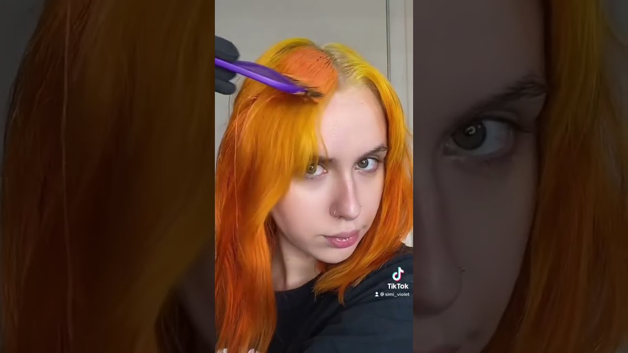 Let S Dye My Hair ORANGE Using Uberliss Comet Orange Bond Sustainer