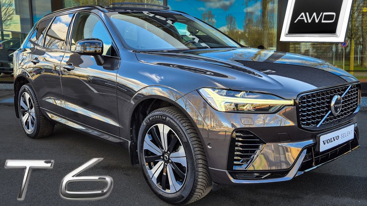 Volvo XC60 T6 350PK AWD Plus Dark | Platinum Grey |