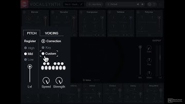 VocalSynth 2 101: VocalSynth Explained and Explored - 3. Pitch