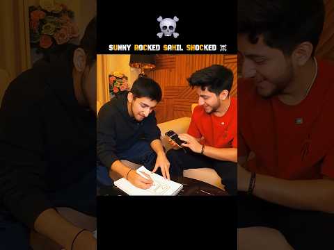 Sunny Rocked Sahil Shocked Second Me IPHONE 17 pro MAX @sahilranavlogs #shorts