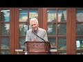 April 13, 2025 Worship service, sermon Tom Cantor