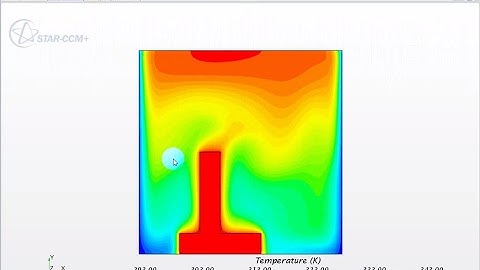 Simulation of Conjugate Heat Transfer and natural convection STAR CCM+