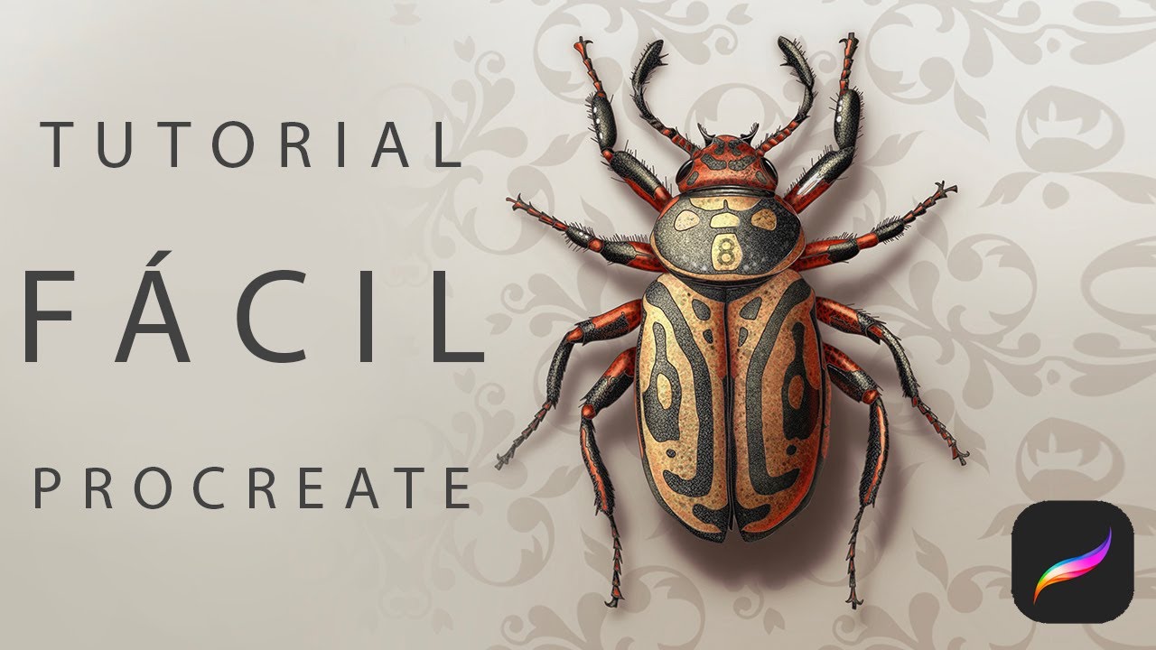 Cómo Pintar un Insecto Realista en Procreate: Tutorial Paso a Paso (Estilo Científico)