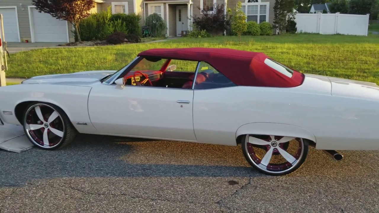 74 Pontiac Grandville Convertible on Forgiatos / Johns Restoration