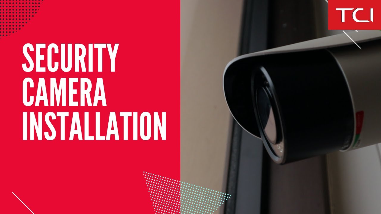 Security Camera Installation - YouTube