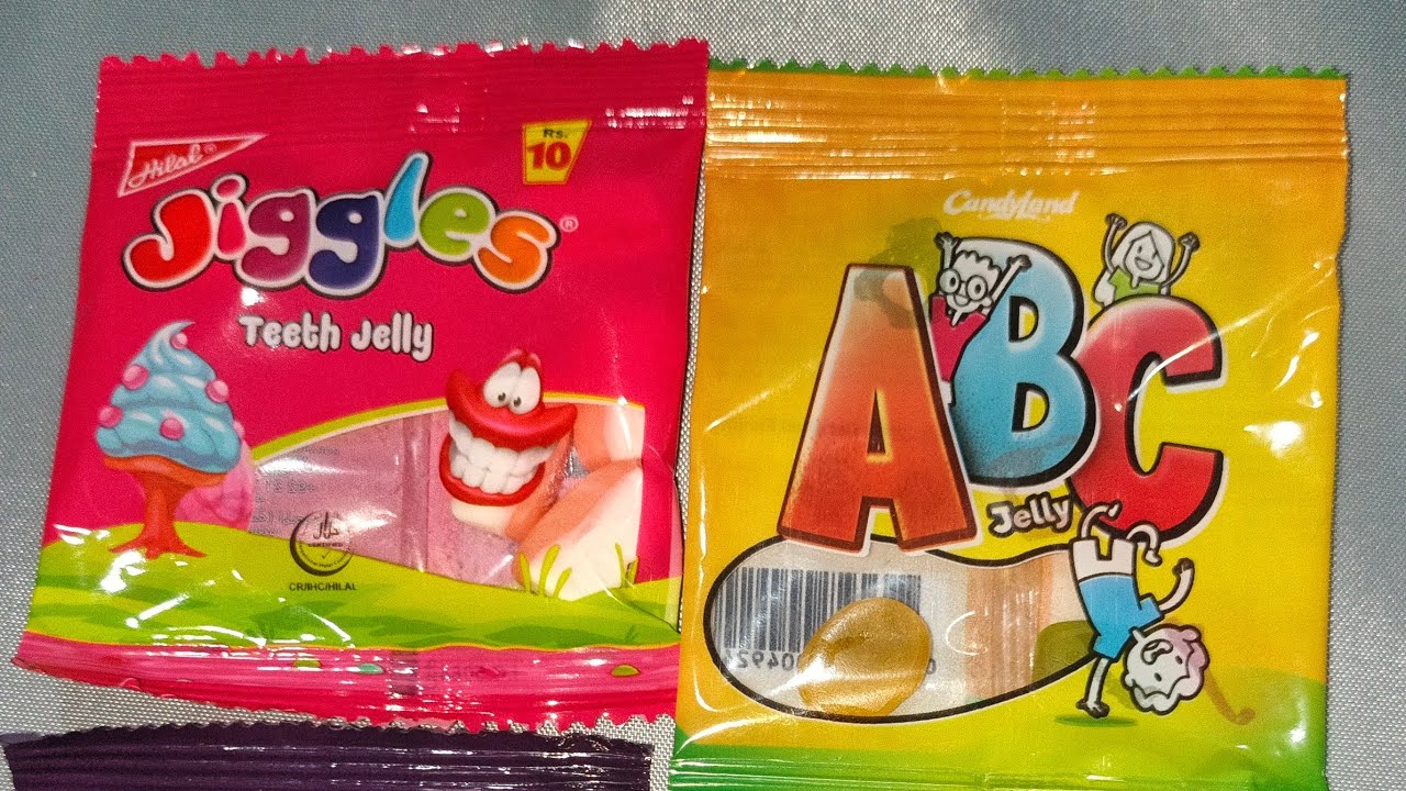 Chilli Mili and jiggles frult flauoured jully Popular Rainbow unpacking