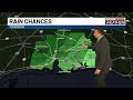 Sunday showers before summer heat returns next week