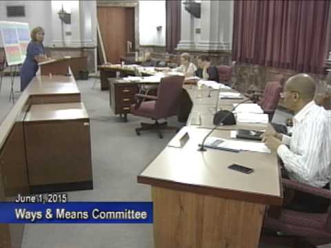 weekly meetings agenda Ways and Means - June 1, 2015