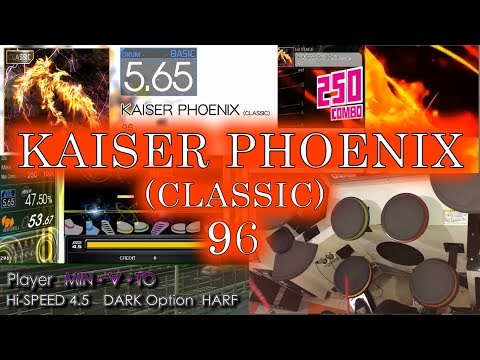 [GITADORA] KAISER PHOENIX(CLASSIC) (DRUM,BASIC,Lv5.65)