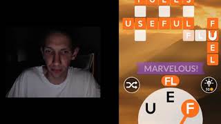 Wordscapes, Sky Stage, Rays level 1