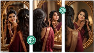 Trending Mirror Photos Editing Chatgpt | Chatgpt Photo Editing telugu  screenshot 3