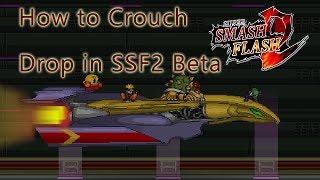 How to Crouch/Crawl Drop In SSF2 Beta