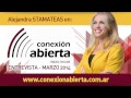 Alejandra Stamateas - Entrevista en la Radio Online CONEXION ABIERTA