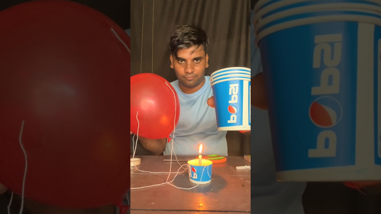 Air_Balloon_Candle_Hack ✅ | science project class 7th 