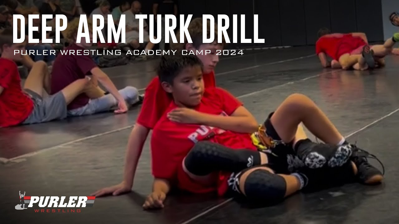 Cross-Face to a Deep Arm Turk | Purler Wrestling Academy Camps