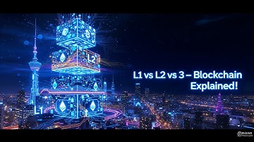 Layer 1, L2, L3 Blockchains Explained – The 3 Layers Powering Crypto 2025 Guide