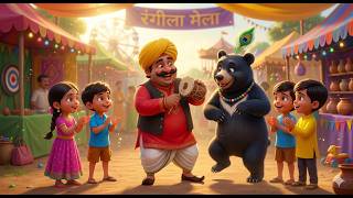 कालू मदारी आया - Kalu Madari aaya Kala Apna Bhalu Laya | Hindi Rhymes for Children screenshot 3