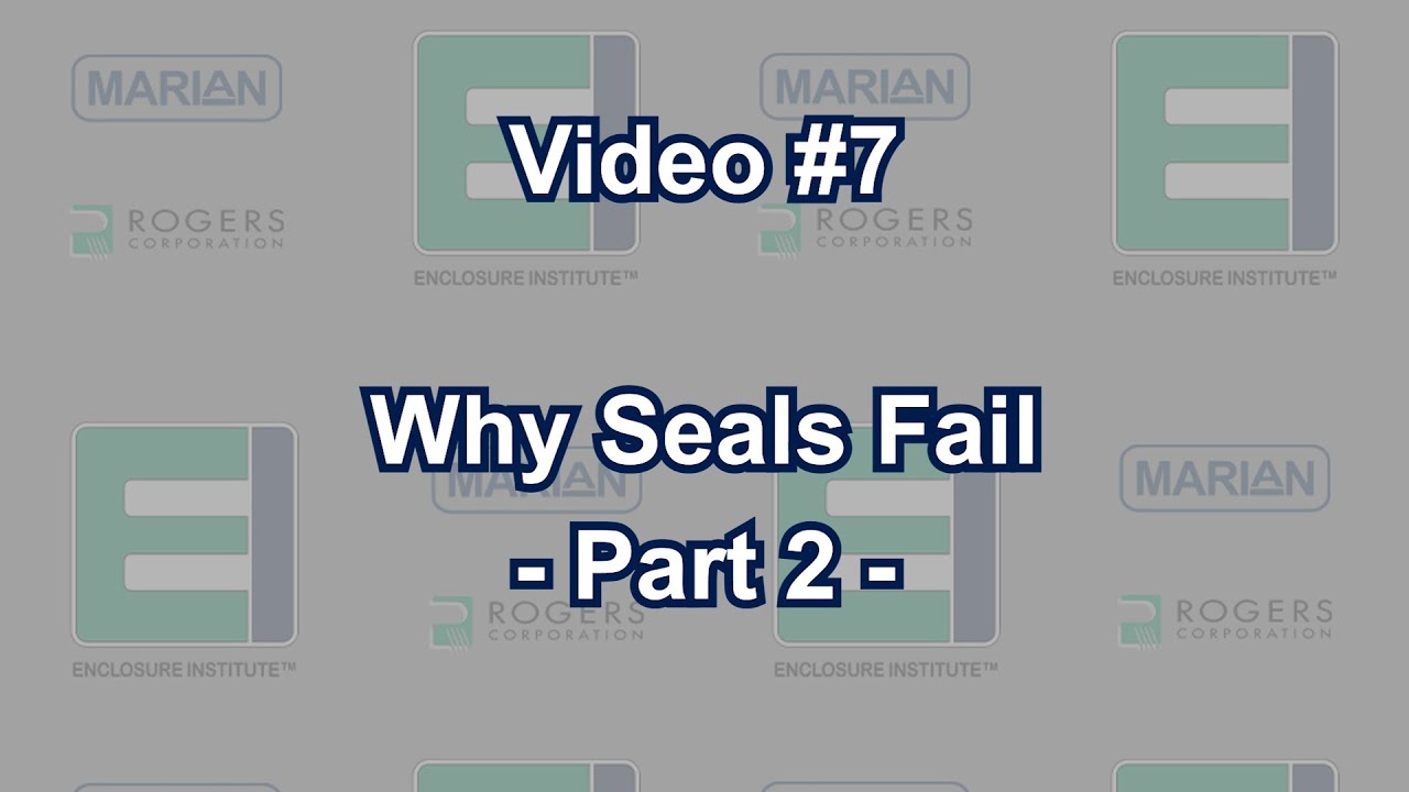 Why Seals Fail - Part 2 | Enclosure Institute™ Video #7